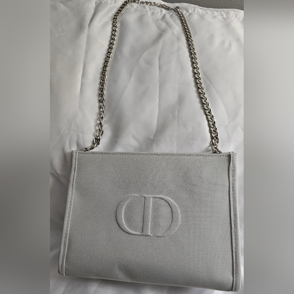 NIB Christian Dior "CD" Pouch with Double Snap Closure - Picture 12 of 14